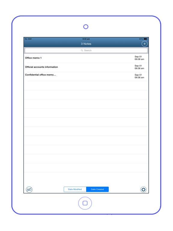 Screenshot #6 pour Easy Notes Locker - Password Protected Notepad