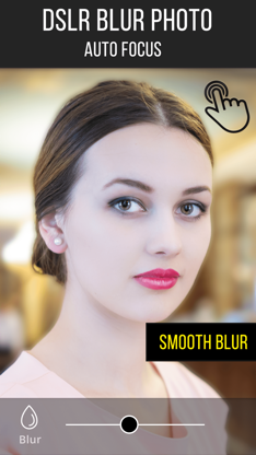 DSLR Camera Effect Auto Focus screenshot 1
