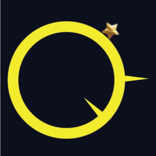 Spiked Circle - star changes orbit to avoid spike