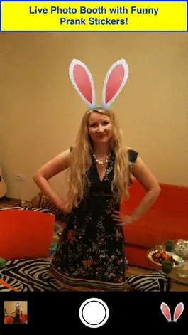 Game screenshot Stickers Photo Booth: Try Antlers and Bunny Ears! apk