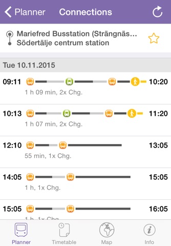 ResRobot - Sveriges kollektivtrafik screenshot 2