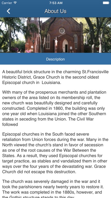Grace Episcopal Church - Saint Francisville, LA
