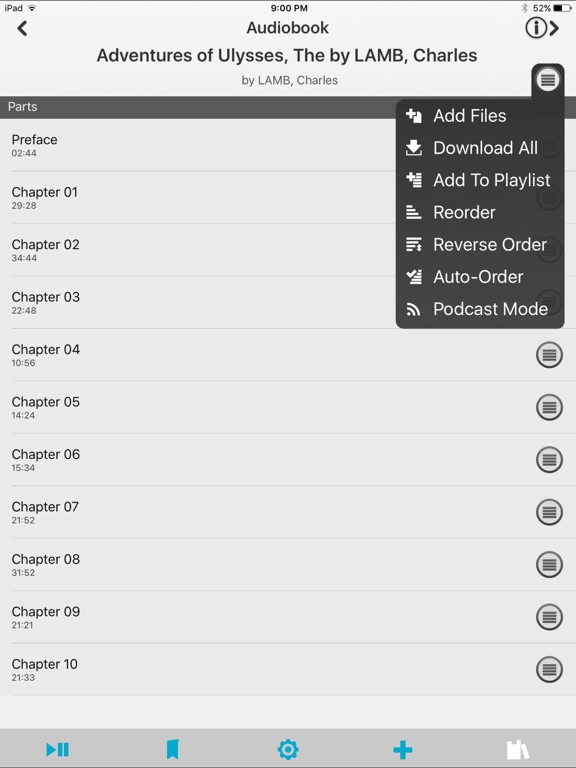 Screenshot #5 for Book Mower Audiobook Player