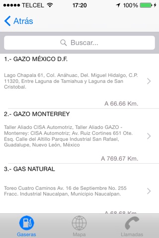 GAZO, Gas Vehicular screenshot 2