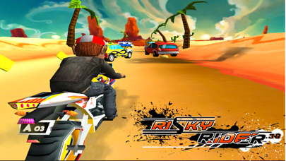 Risky Rider 3D - Motocross Dirt Bike Racing Gameのおすすめ画像1