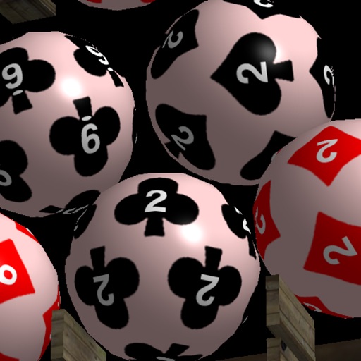 Poker Slots with Bingo Ball Bonus and Free Coins Icon