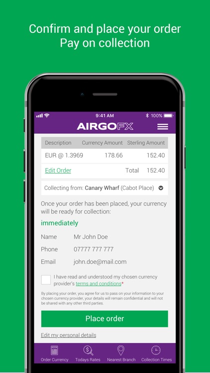 AIRGOFX - Travel Money Online screenshot-6