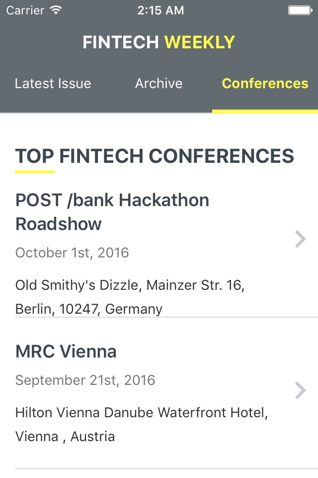 FinTech Weekly screenshot 3