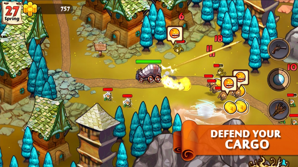#3. Wizards and Wagons (iOS) 由: Touch Dimensions