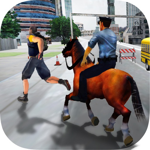 Police Horse - Criminal Chase Simulator icon