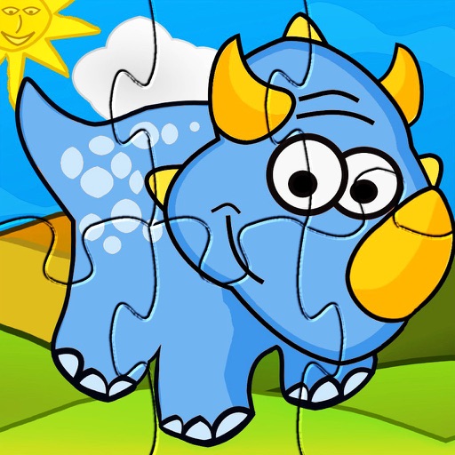 My baby first dino: dinosaur puzzle game for kids icon