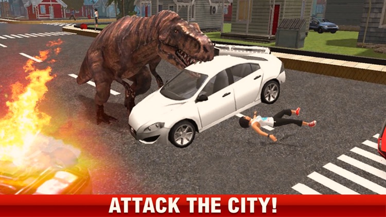 2016 Dinosaur simulator park Dino world fight-ing screenshot-3