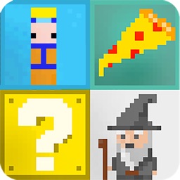Logo Quiz - Pixel Cartoon (Guess the Icon Brand)