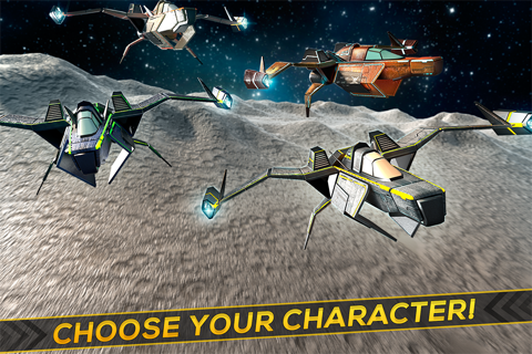 Moon Trek: Galaxy Space Ship Adventure Game For Free screenshot 3