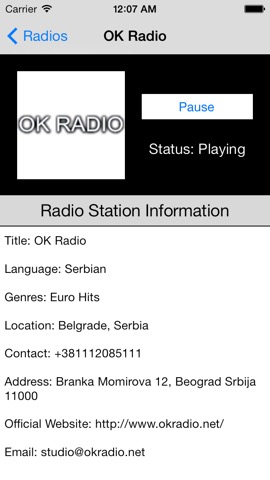 Serbia Radio Live Player (Serbian / Србија / српски радио)のおすすめ画像4