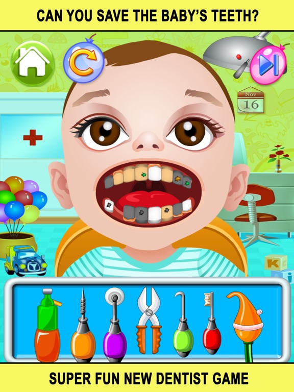 Screenshot #4 pour Baby Doctor Dentist Salon Games for Kids Free