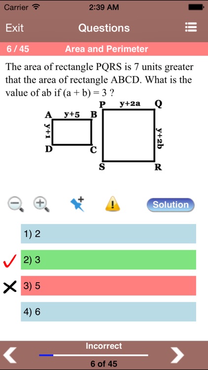 Geometry for PRAXIS® Test