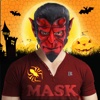 Halloween Monster Masks Photo Sticker Maker