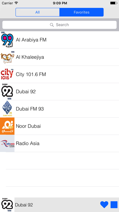 Screenshot #2 pour Dubaï Musique Radios