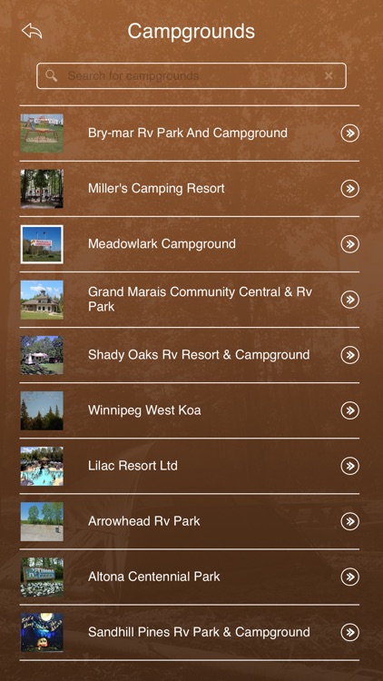 Manitoba Camping Locations