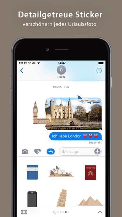 Travel Sticker Pack - iMessage screenshot-3
