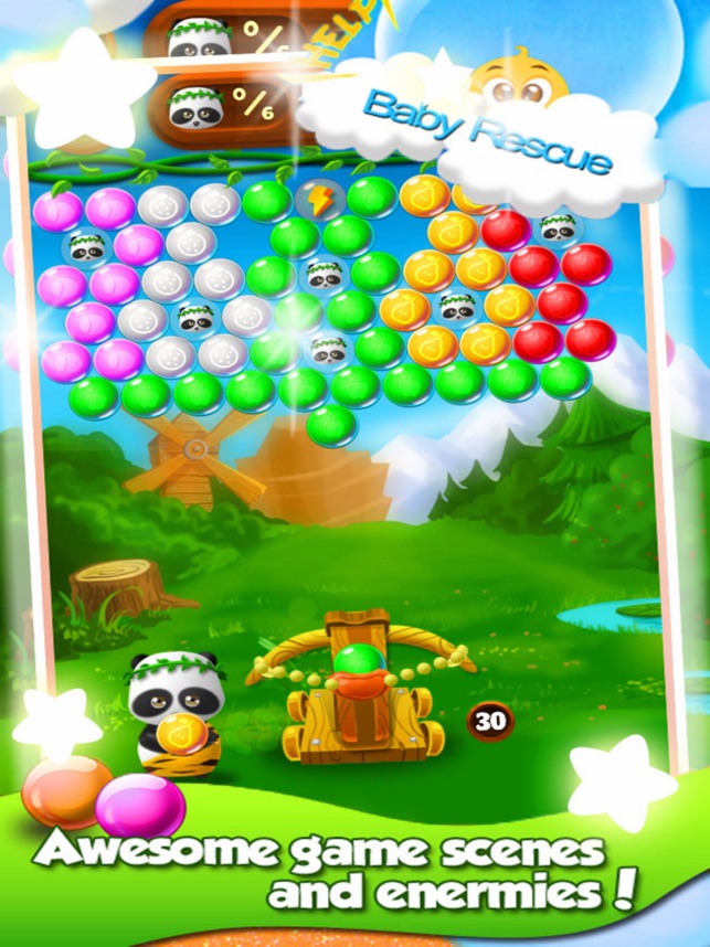 Ball Panda Shooting - Happy Lands, game for IOS