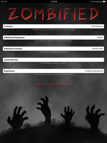 Zombified - The Text Adventure Game of the Zombie Plague Apocalypse!
