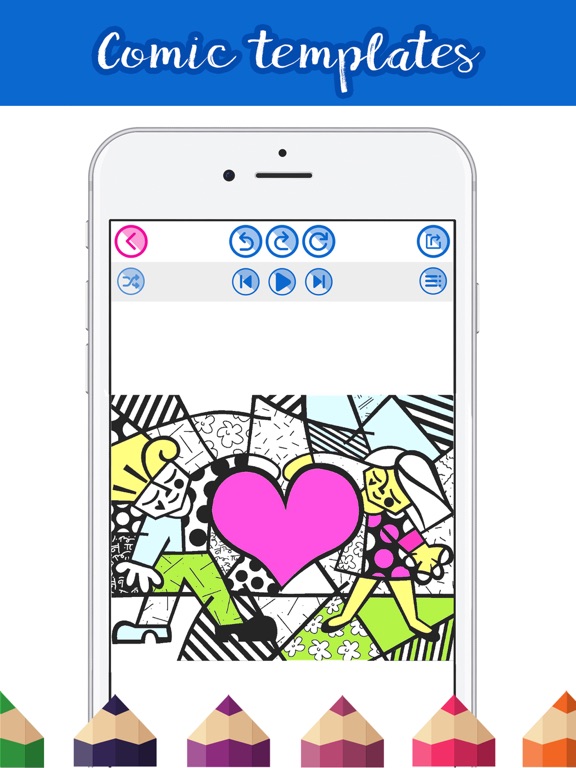 Coloring Book for Kids and Adults – Free Draw.ing iPad screenshot