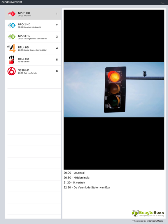 Screenshot #4 pour BeagleBoxx Tablet TV