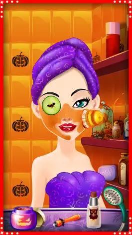Game screenshot Halloween Salon, Dress up, Spa Makeover kids games mod apk