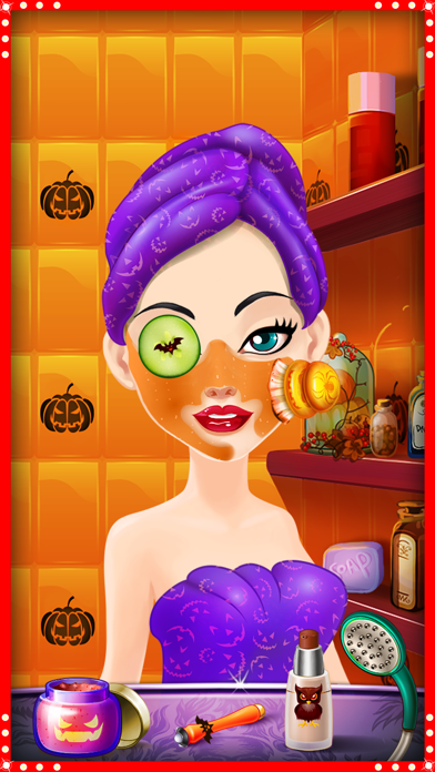 Halloween Salon, Dress up, Spa Makeover kids gamesのおすすめ画像1