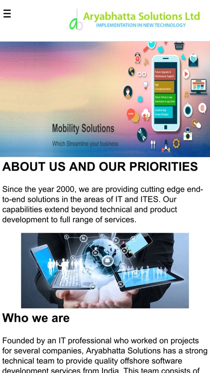 Aryabhatta Solutions Ltd