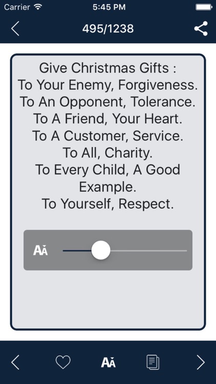 Special Christmas SMS