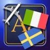 Trav Swedish-Italian Dictionary-Phrasebook