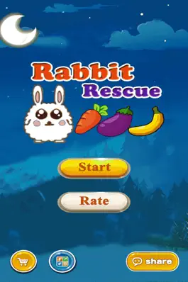 Game screenshot Rabbit Rescue - Collect carrots and rescue lost pet rabbit mod apk