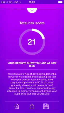 Game screenshot Dementia Test - risk calculator of dementia apk
