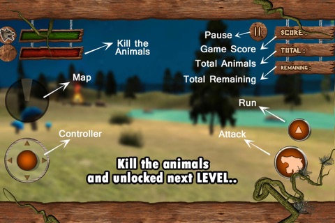 Wild Attack Wolf Simulator 3D screenshot 3