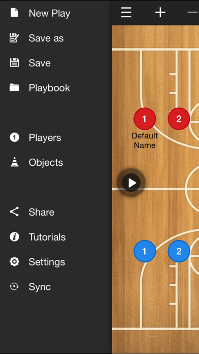 Basketball coach's clipboard Screenshot 2