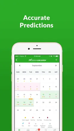 Ovulation Calculator Fertile Tracker & Calendar OC : capture d’écran 2 sur 5