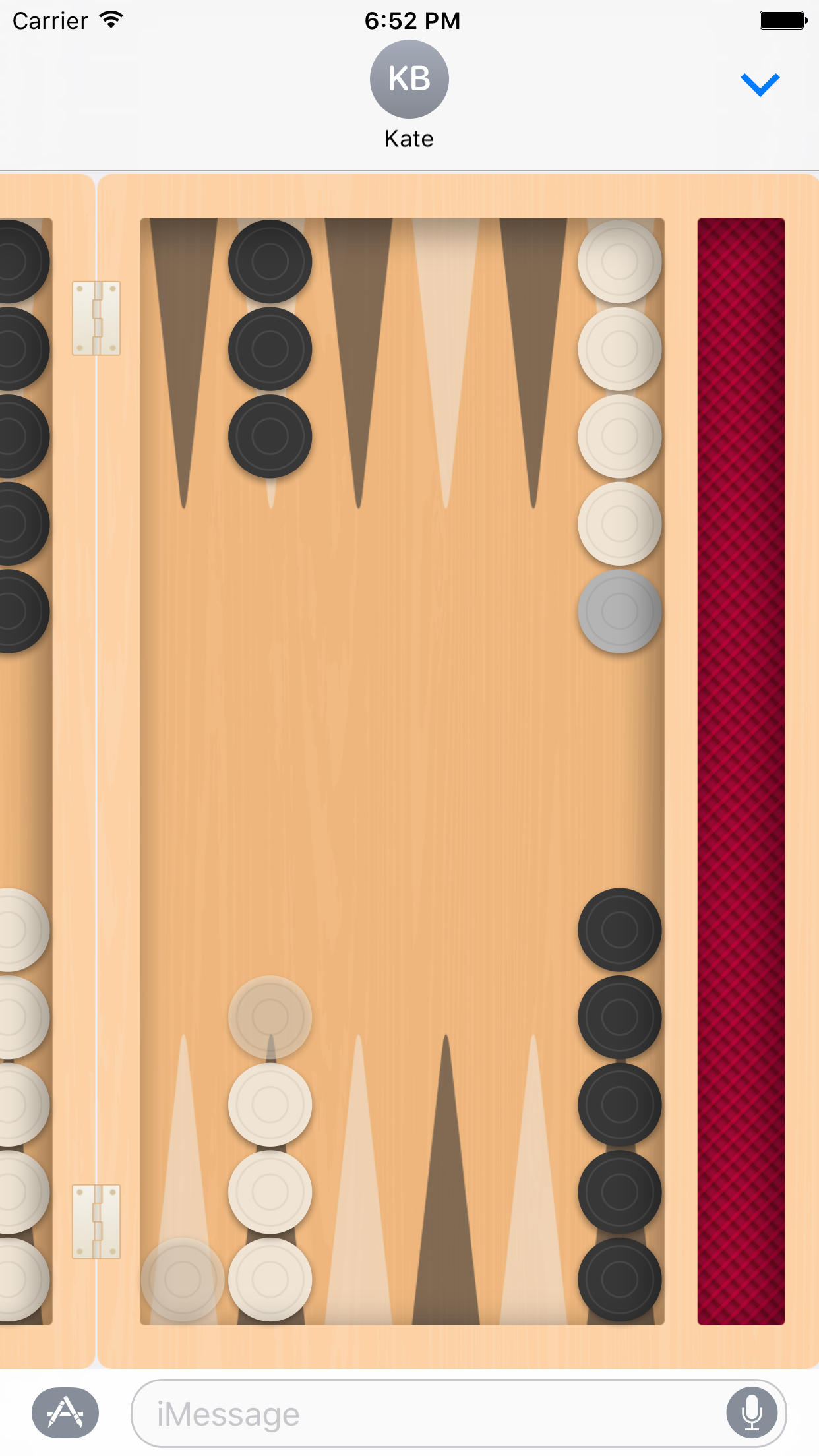 Backgammon Messanger