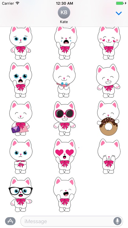 Kitty Cat animated Stickers screenshot-3