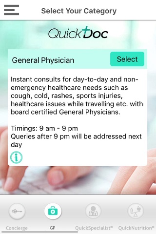 QuickDoc E Healthcare screenshot 3