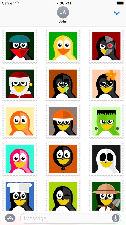 Penguin Fever Stickers