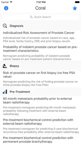 Game screenshot CORAL: Prostate Cancer Risk and Survival mod apk