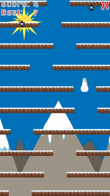 Snowman sliding-snowman maker screenshot-3