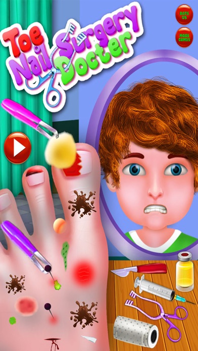 Toe Nail Surgery Doctor - free kids games for funのおすすめ画像3