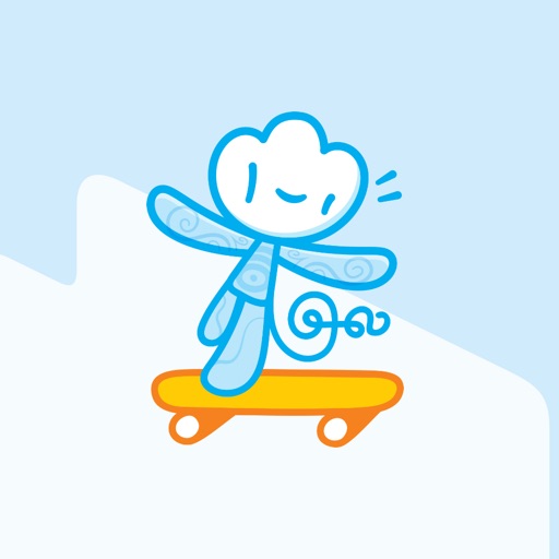 Iconfactory Big Happy Cloud Stickers