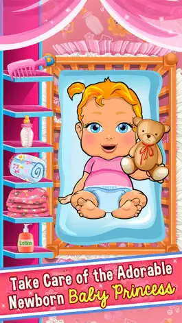 Game screenshot Princess Baby Salon Doctor Kids Games Free apk