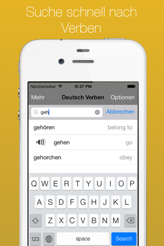 German Verb Conjugator Pro screenshot 4