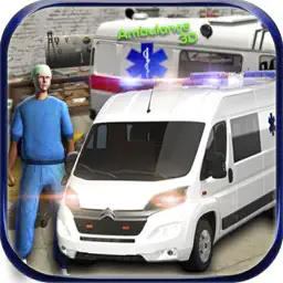 Ambulance Rescue Driver 3d 2016 : free game app icon